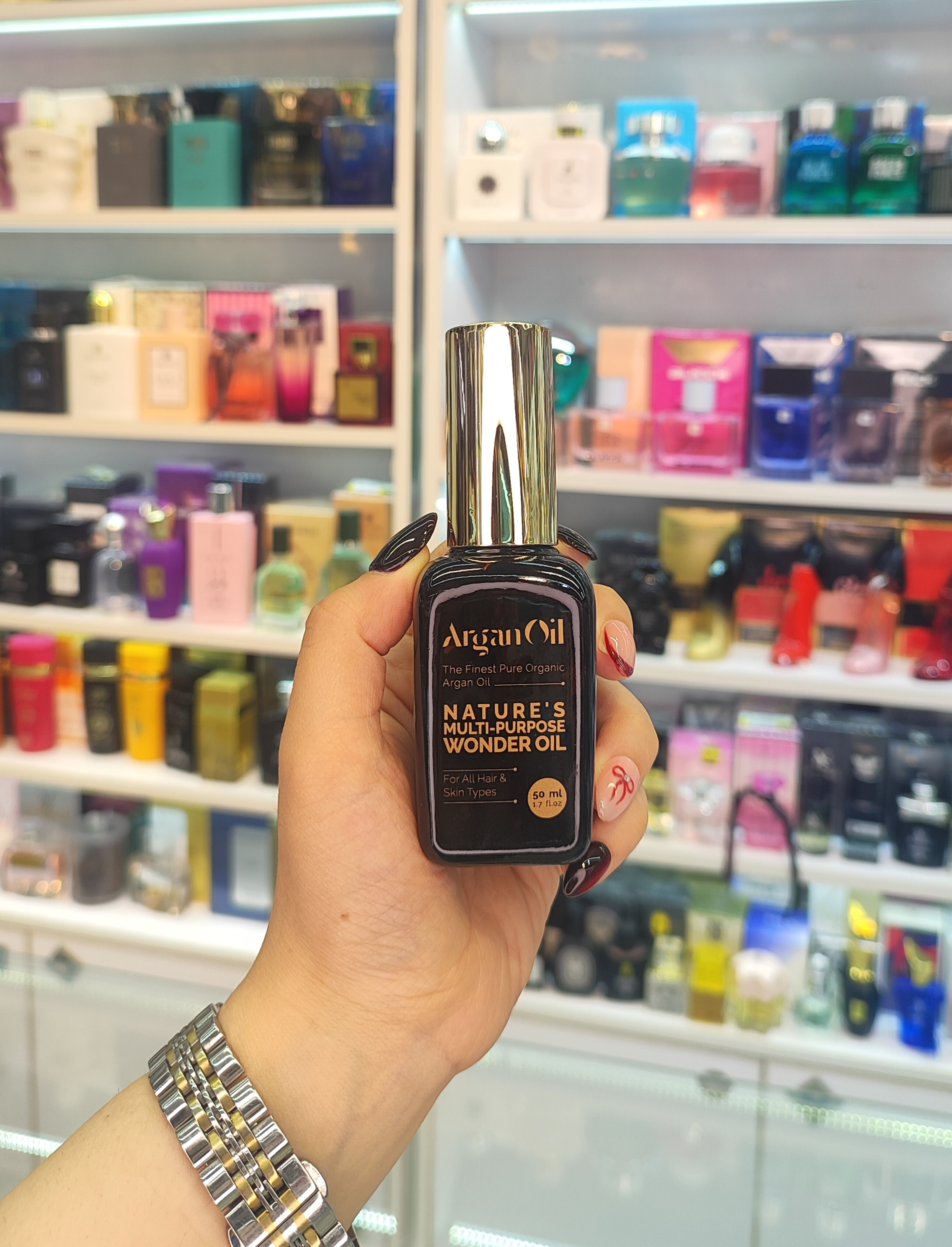 روغن ارگان‌مراکشی مناسب برای پوست و مو مدلMoroccan Argan Oil
